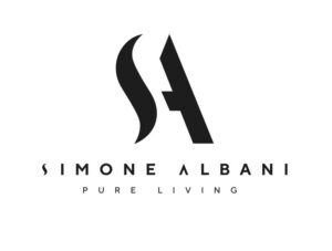Logo simone albani pure living 2